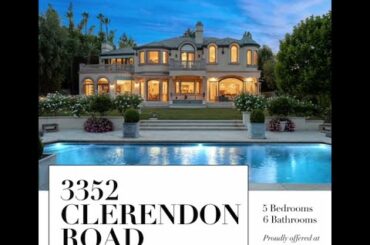 3352 Clerendon Rd 90210 - Celebrity Owned Estate