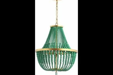 Must See Review: Hykolity 6-Light Crystal Pendant Chandelier Lighting, 13.5 inch Modern French...