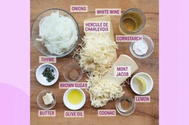 A French onion fondue perfect for the season