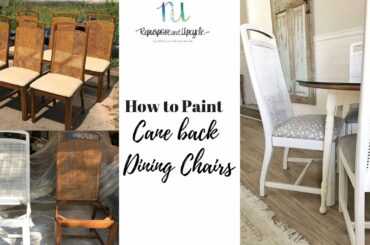 Best Way to Paint Cane Back Dining Chairs with Minimal Effort