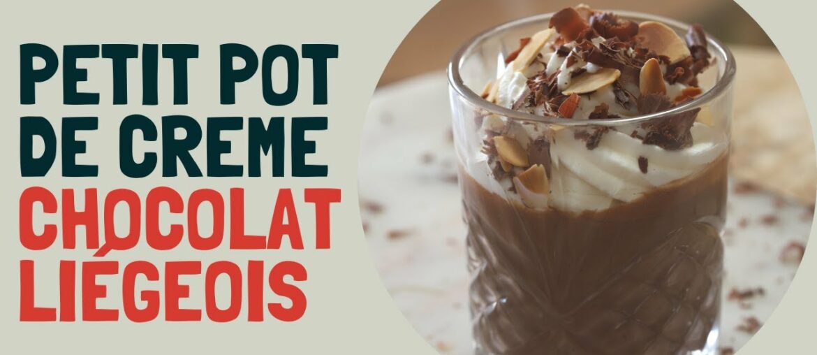 Crème au chocolat facon Viennois (velvety chocolate dessert with whipped cream) Crème au chocolat facon Viennois (velvety chocolate dessert with whipped cream)