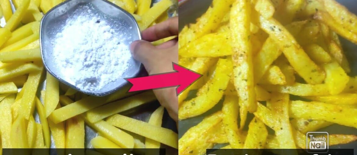 Crispy secret recipe of French Fries|French fries recipe|3 minutes quick and easy recipe.