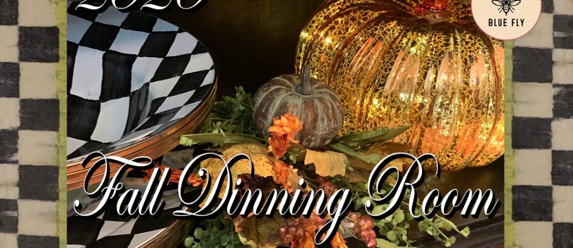 French Country Fall Dining Room | New Decor, Pumpkins, and Gourds