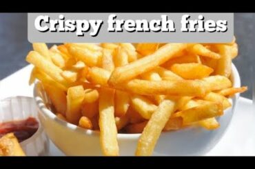 French fries || crispy fries at home by Entertainer & Earnest