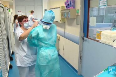 Across France, hospitals close to coronavirus capacity