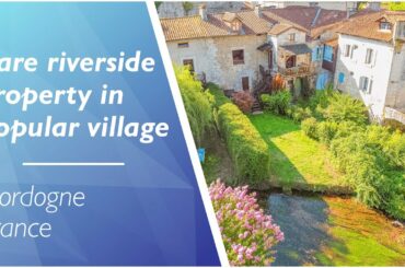 EXCLUSIVE - Riverside property in the popular village of Bourdeilles in Dordogne - Ref.: 115872PA24