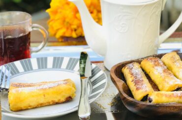 Blueberry cream cheese French Toast | stuffed Blueberry French Toast | Easy breakfast recipe