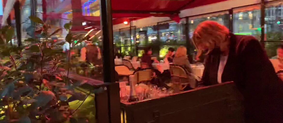 Fine Dining Before Paris Lockdown