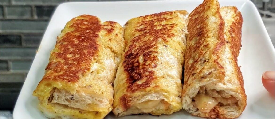 Quick and Easy Breakfast recipe| Instant breakfast recipes Indian|Banana French Toast|Tea time snack