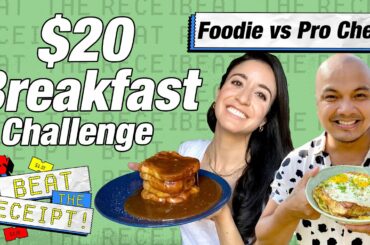 Garlic French Toast vs Dessert French Toast Challenge | Beat The Receipt | Food & Wine