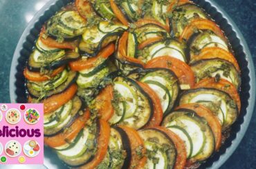 Ratatouille Vegan Recipe - How to make french ratatouille - Homemade Ratatouille - Delicious