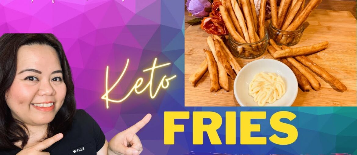 KETO FRENCH FRIES | HEAVENLY FAN KETO FRIES RECIPE| KETO DIET| KETO PHILIPPINES| Lally's Keto Kusina
