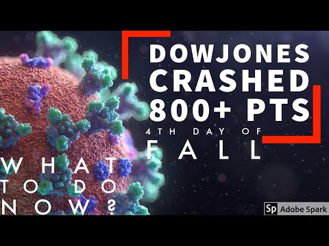 DOW JONES CRASHED HEAVILY | Second Wave Of Corona-Virus | Presidential Election | What to do Now? DOW JONES CRASHED HEAVILY | Second Wave Of Corona-Virus | Presidential Election | What to do Now?