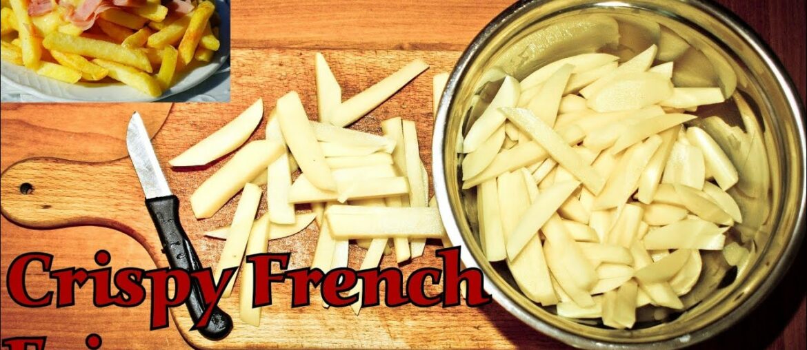 HOW TO MAKE CRISPY FRENCH FRIES VERY EASY AND SIMPLE RECIPE READY IN 5 MIN BY SHERMEEN'S KITCHEN HOW TO MAKE CRISPY FRENCH FRIES VERY EASY AND SIMPLE RECIPE READY IN 5 MIN BY SHERMEEN'S KITCHEN