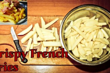 HOW TO MAKE CRISPY FRENCH FRIES  VERY EASY AND SIMPLE RECIPE READY IN 5 MIN BY SHERMEEN'S KITCHEN