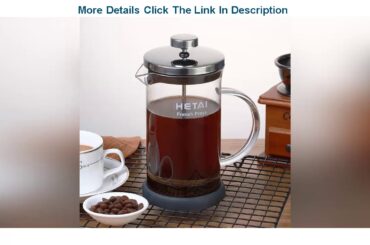 Review Tea Maker French Press Pot Coffee Maker Teaware Kitchen Appliance Simplicity Style 350ML 600