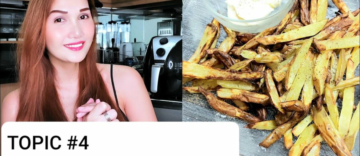 AIR FRIED FRENCH FRIES - Easy Airfry Recipe #airfry #airfried #frenchfries