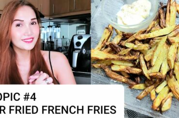 AIR FRIED FRENCH FRIES - Easy Airfry Recipe #airfry #airfried #frenchfries