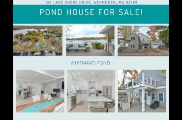 Pond House I design is for sale: 106 Lake Shore Dr, Weymouth