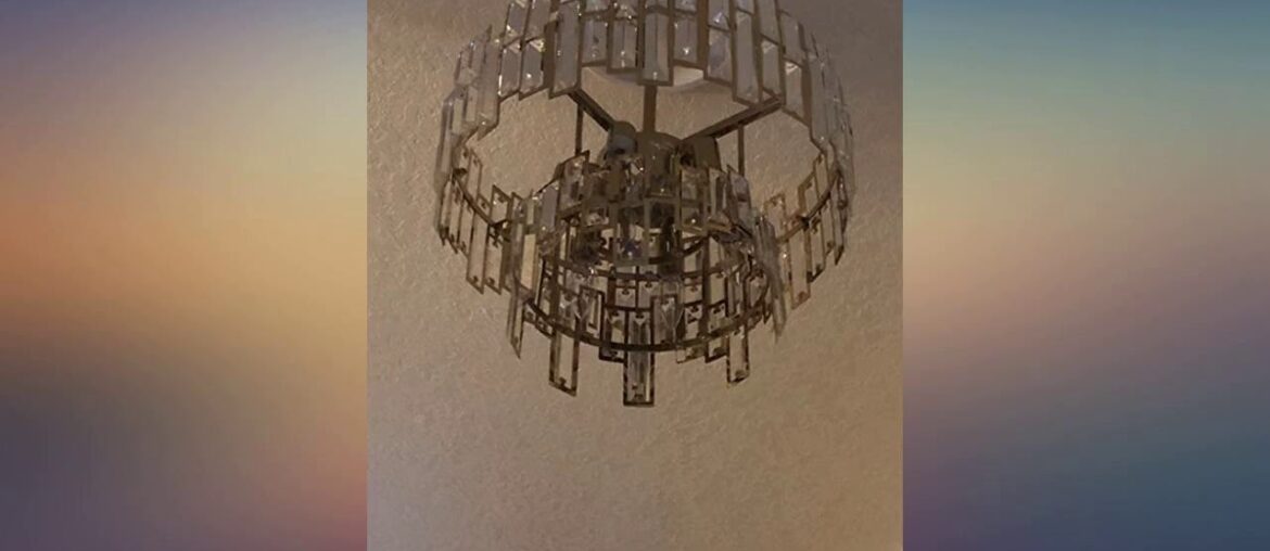 Antilisha Gold Crystal Chandelier Lighting for Dining Rooms Kids Bedroom Foyer review
