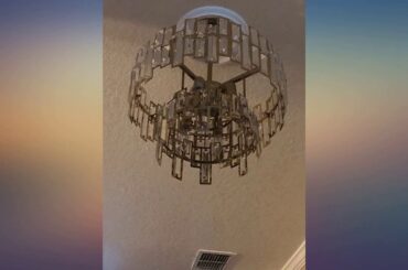 Antilisha Gold Crystal Chandelier Lighting for Dining Rooms Kids Bedroom Foyer review