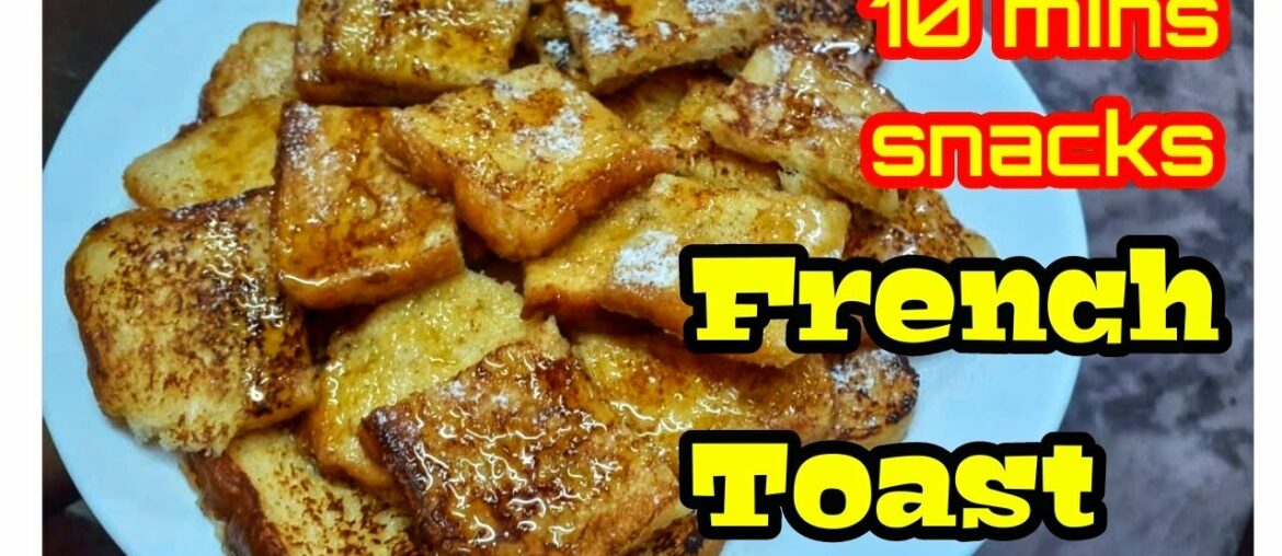 French Toast Recipe in Tamil | French Toast | 10 min Snacks | Sara's Home Cooking