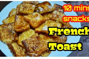 French Toast Recipe in Tamil | French Toast | 10 min Snacks | Sara's Home Cooking