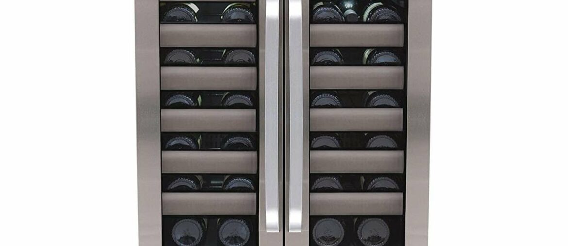 Whynter BWR-401DS 40 Bottle Stainless Steel Dual Zone Built Wine Refrigerators-Elite Series with Se Whynter BWR-401DS 40 Bottle Stainless Steel Dual Zone Built Wine Refrigerators-Elite Series with Se