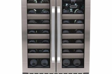 Whynter BWR-401DS 40 Bottle Stainless Steel Dual Zone Built Wine Refrigerators-Elite Series with Se