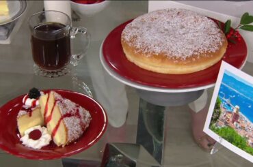 Authentic Gourmet Set of 2 French Tropezienne Tart Cakes on QVC