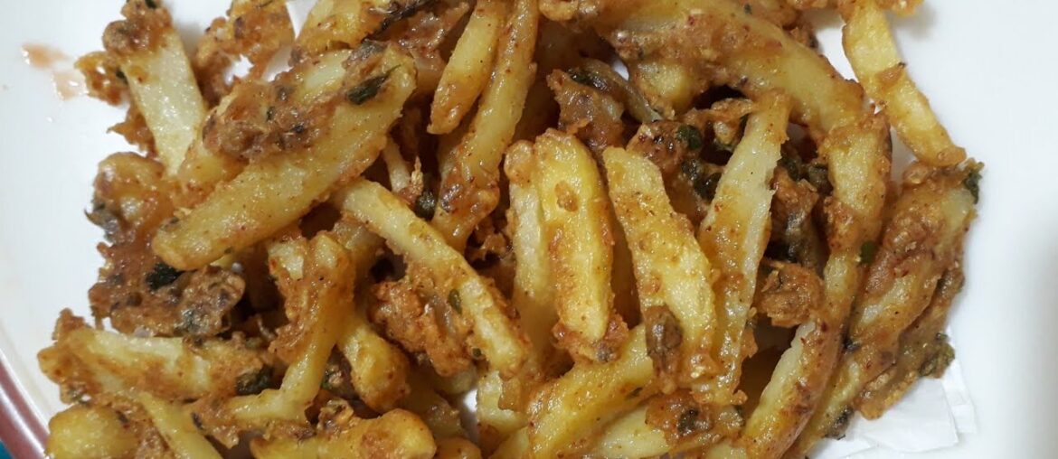 Crispy French Fries Recipe || Besan  ki Chips || Besan wali Fries