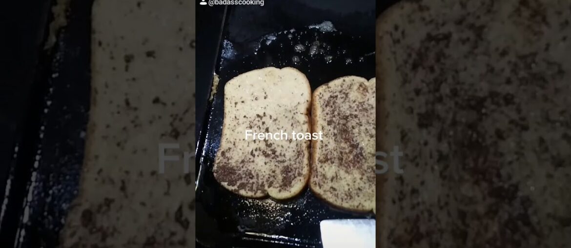 You are missing out on this easy French toast recipe / Breakfast with fast 3 ingredients / cooking
