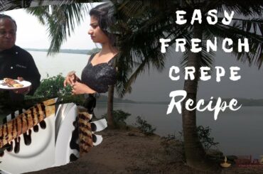 Easy way to make French Crepes | French Crepe Recipe