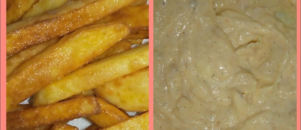 Fries with Butter/Garlic Sauce|| Crispy French Fries Recipe || Must Try !!!