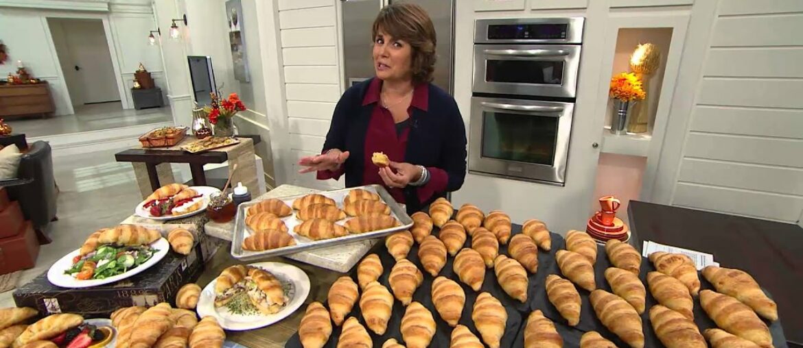 Authentic Gourmet (48) French Made Butter Croissants with Jill Bauer