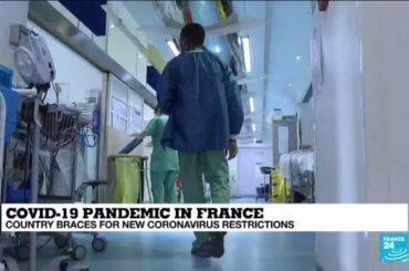 French hospitals reaching saturation point