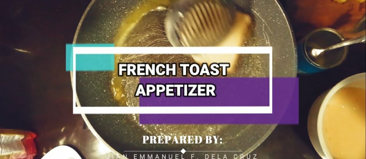Easy recipe to make french toast (learning video-project in school)