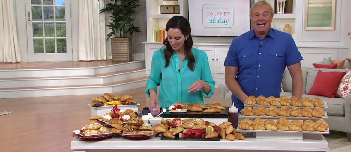 Authentic Gourmet 65 ct. Classic French Butter Croissants on QVC