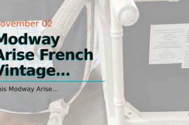 Modway Arise French Vintage Tufted Upholstered Fabric Four Dining Side Chairs in Beige