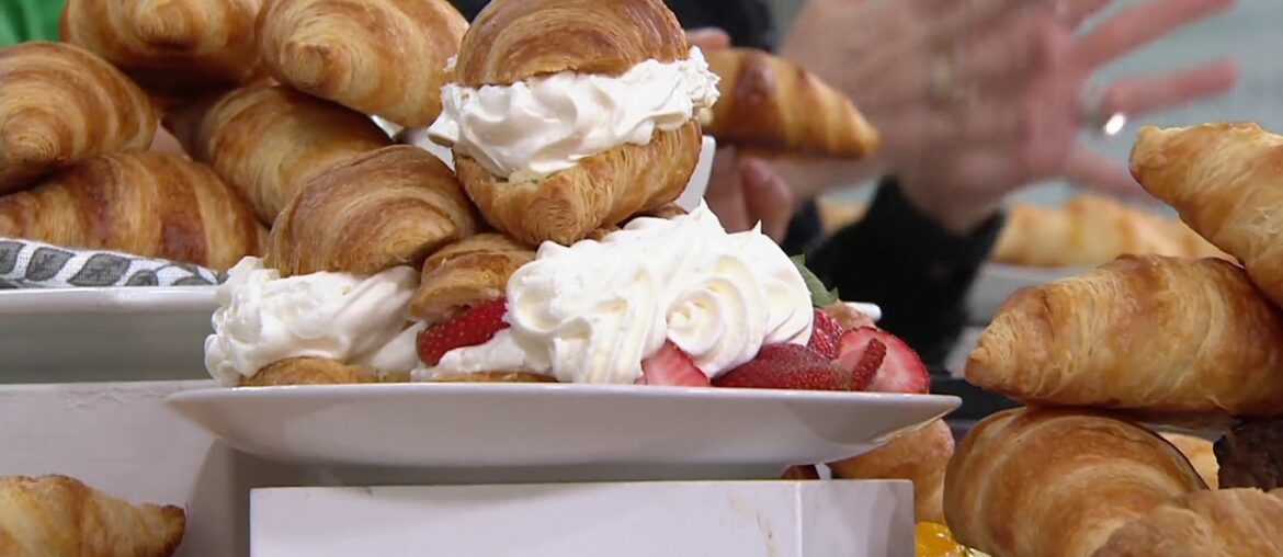 Authentic Gourmet 65 ct. Classic French Butter Croissants on QVC