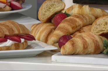 Authentic Gourmet 48 Large French Made Butter Croissants on QVC