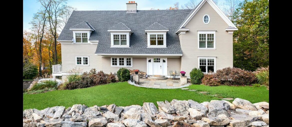 Unique Colonial at 224 West Lane in Ridgefield CT