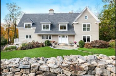 Unique Colonial at 224 West Lane in Ridgefield CT