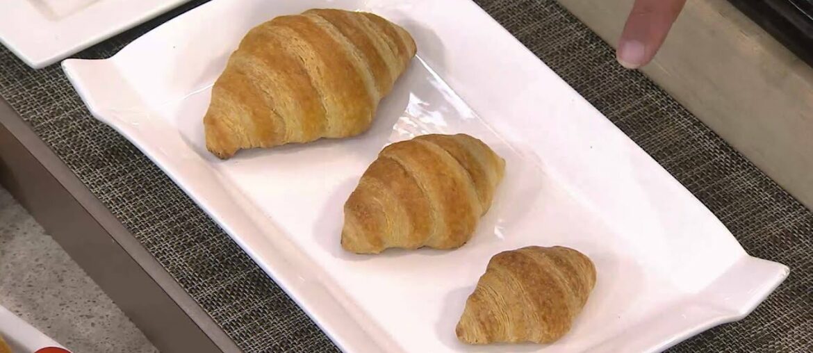 Authentic Gourmet (36) Imported French Mini Butter Croissants with Sharon Faetsch