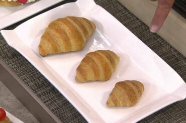 Authentic Gourmet (36) Imported French Mini Butter Croissants with Sharon Faetsch