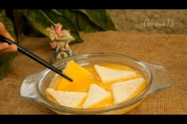 (ASMR) French toast recipe (Eng sub)