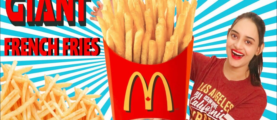Making GIANT FRENCH FRIES at Home | MAKE IT GIANT Ep-8 | Giant Food Challenge | Life Shots Making GIANT FRENCH FRIES at Home | MAKE IT GIANT Ep-8 | Giant Food Challenge | Life Shots