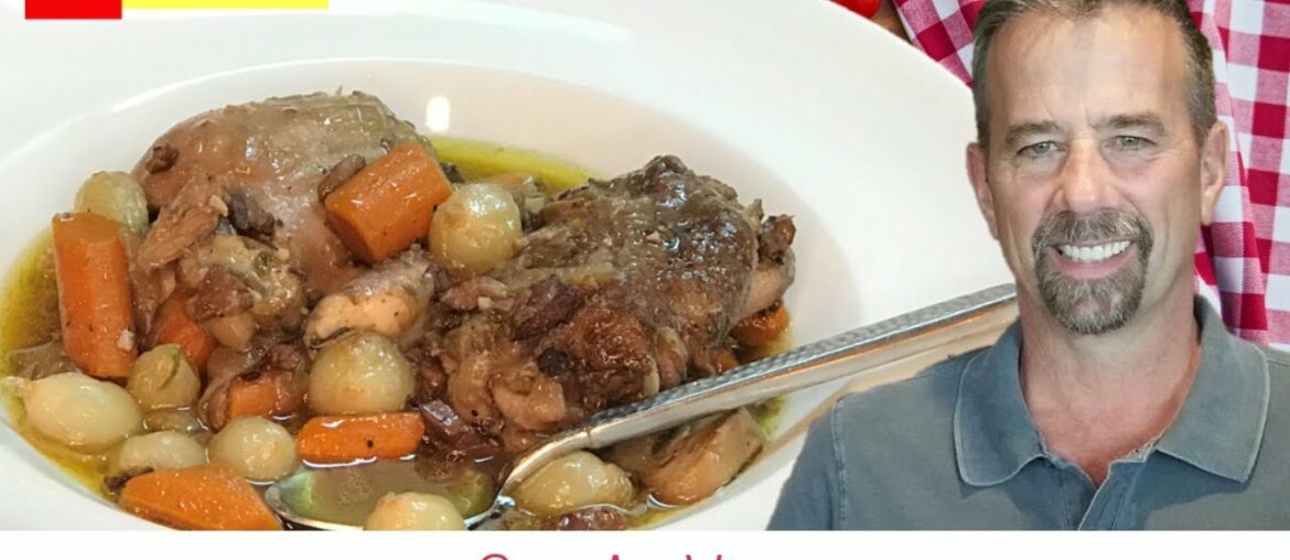 How To Make Coq Au Vin / Chicken Braised in Red Wine