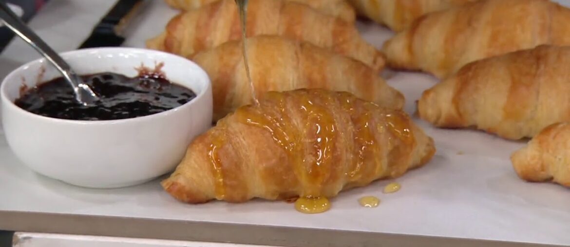 Authentic Gourmet 65 ct. Classic French Butter Croissants on QVC