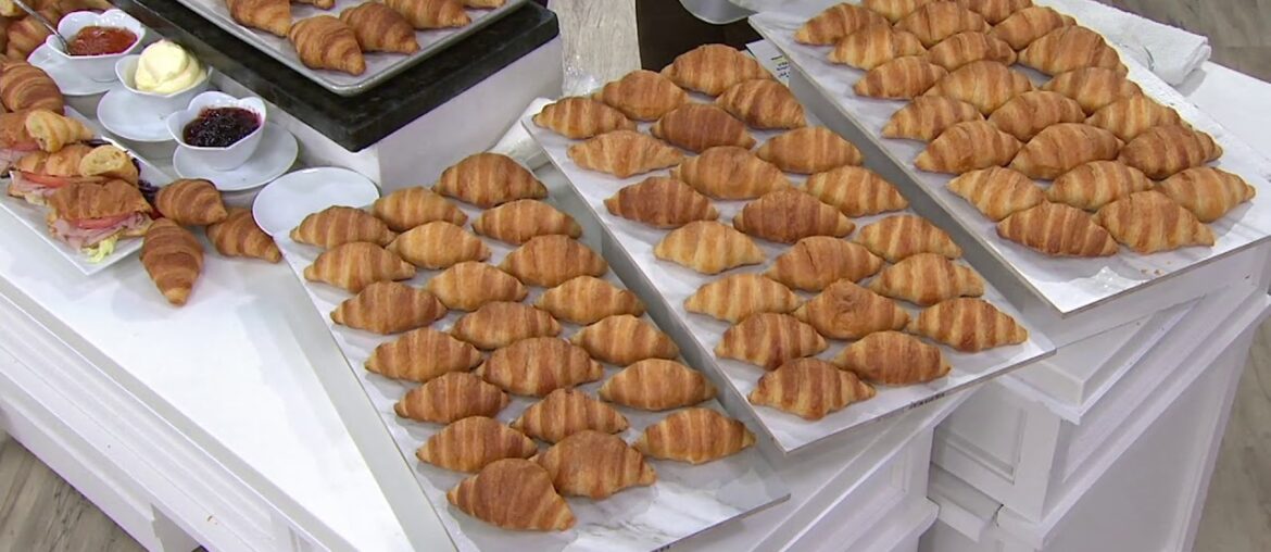Authentic Gourmet 65 ct. Classic French Butter Croissants on QVC